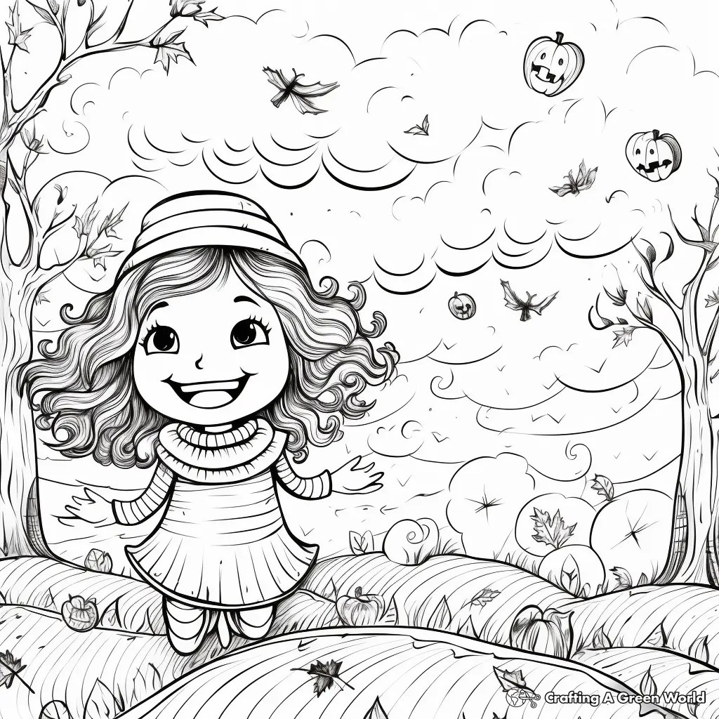 Herbst Ausmalbilder 99