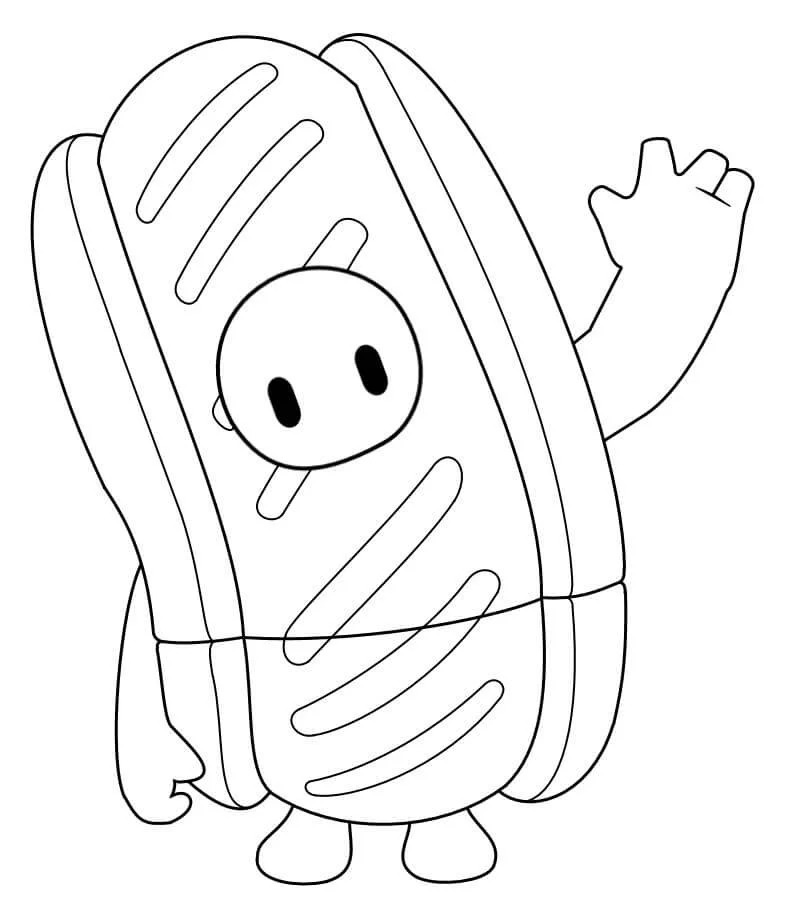 Fall Guys Coloring Pages 9