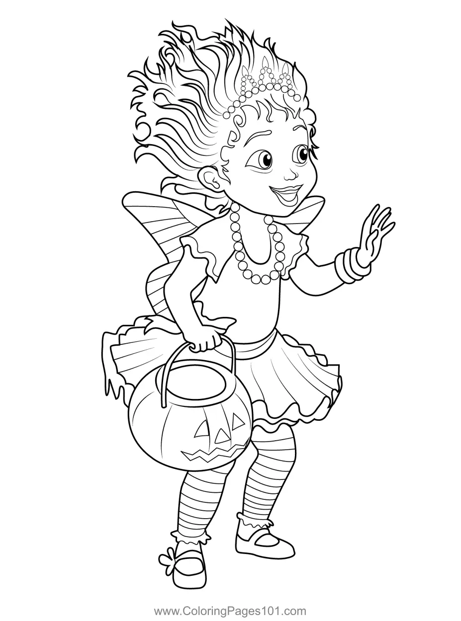 Desenhos de Fancy Nancy Para Colorir 13