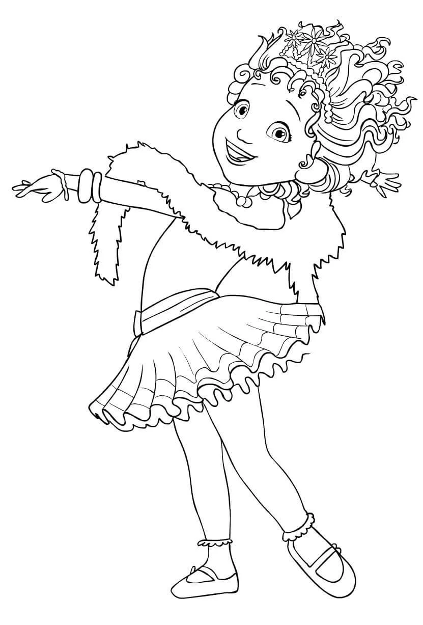 Desenhos de Fancy Nancy Para Colorir 14