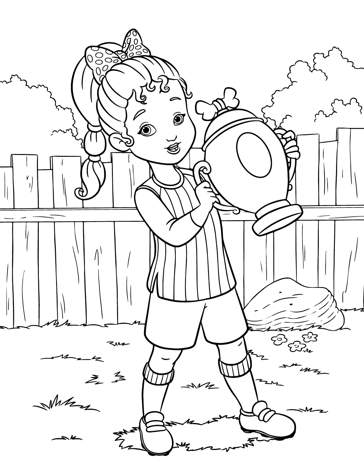 Desenhos de Fancy Nancy Para Colorir 17