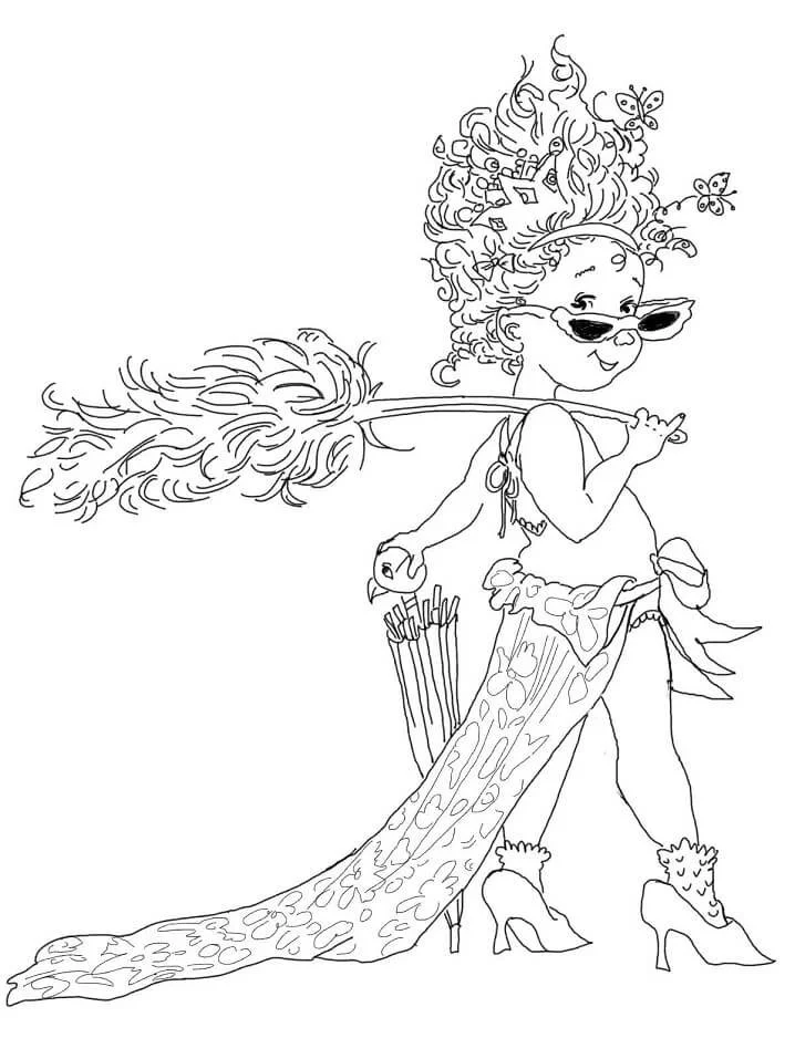 Desenhos de Fancy Nancy Para Colorir 22