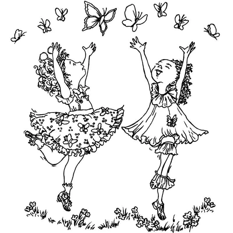 Desenhos de Fancy Nancy Para Colorir 23