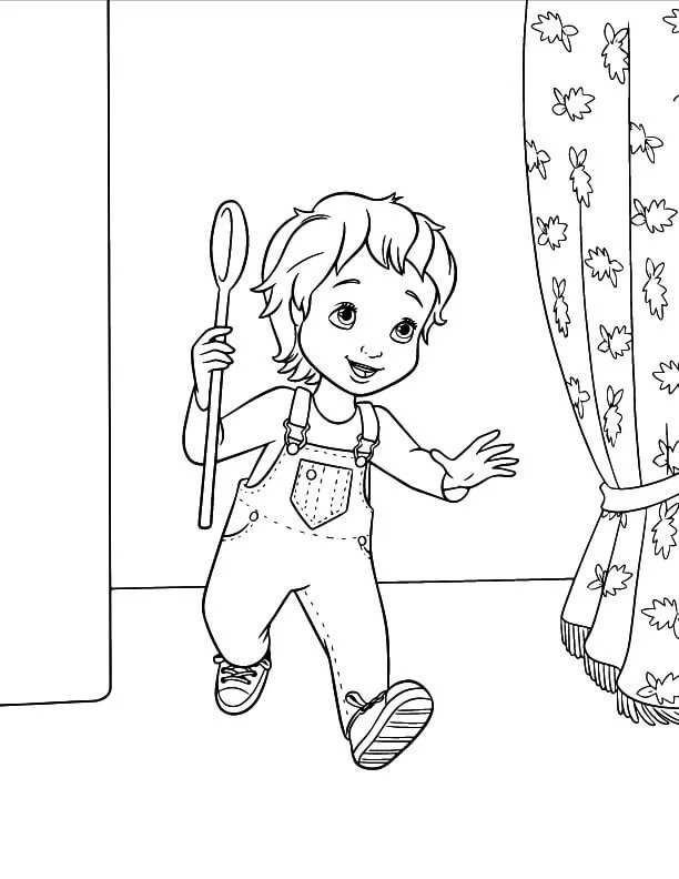 Desenhos de Fancy Nancy Para Colorir 27