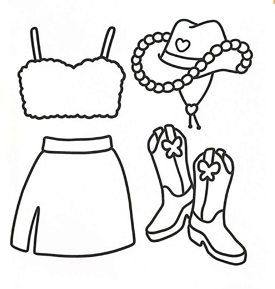 Fashion Vibes Coloring pages 23