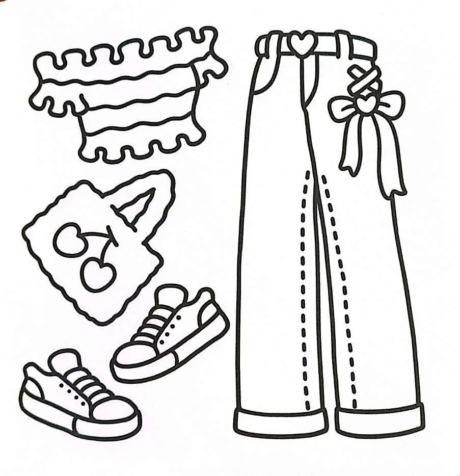 Fashion Vibes Coloring pages 44