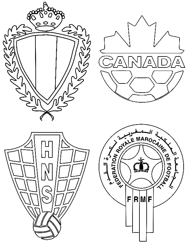 FIFA World Cup 2022 Coloring Pages 13