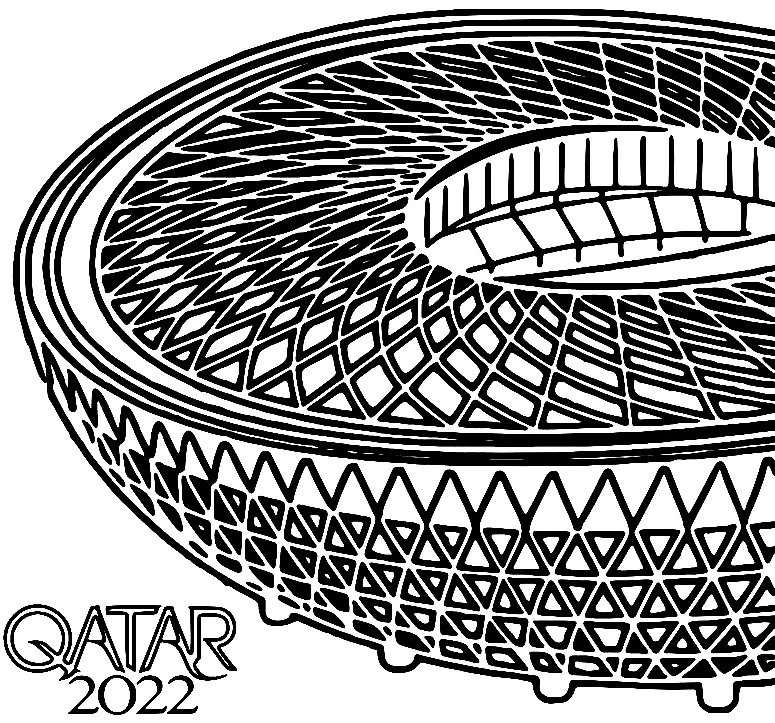 FIFA World Cup 2022 Coloring Pages 19