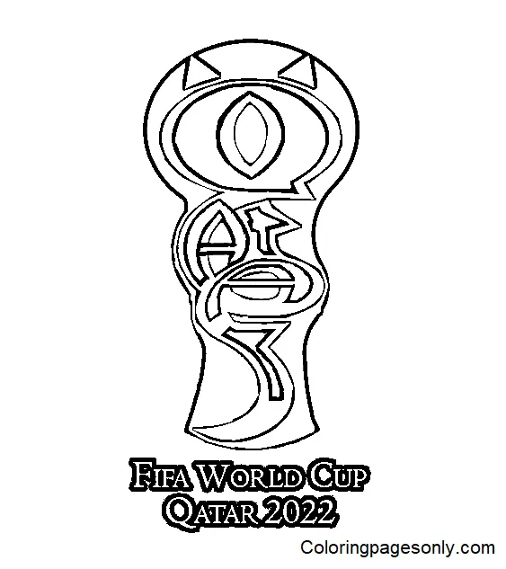 FIFA World Cup 2022 Coloring Pages 31