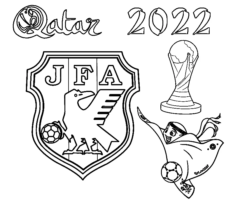 FIFA World Cup 2022 Coloring Pages 42