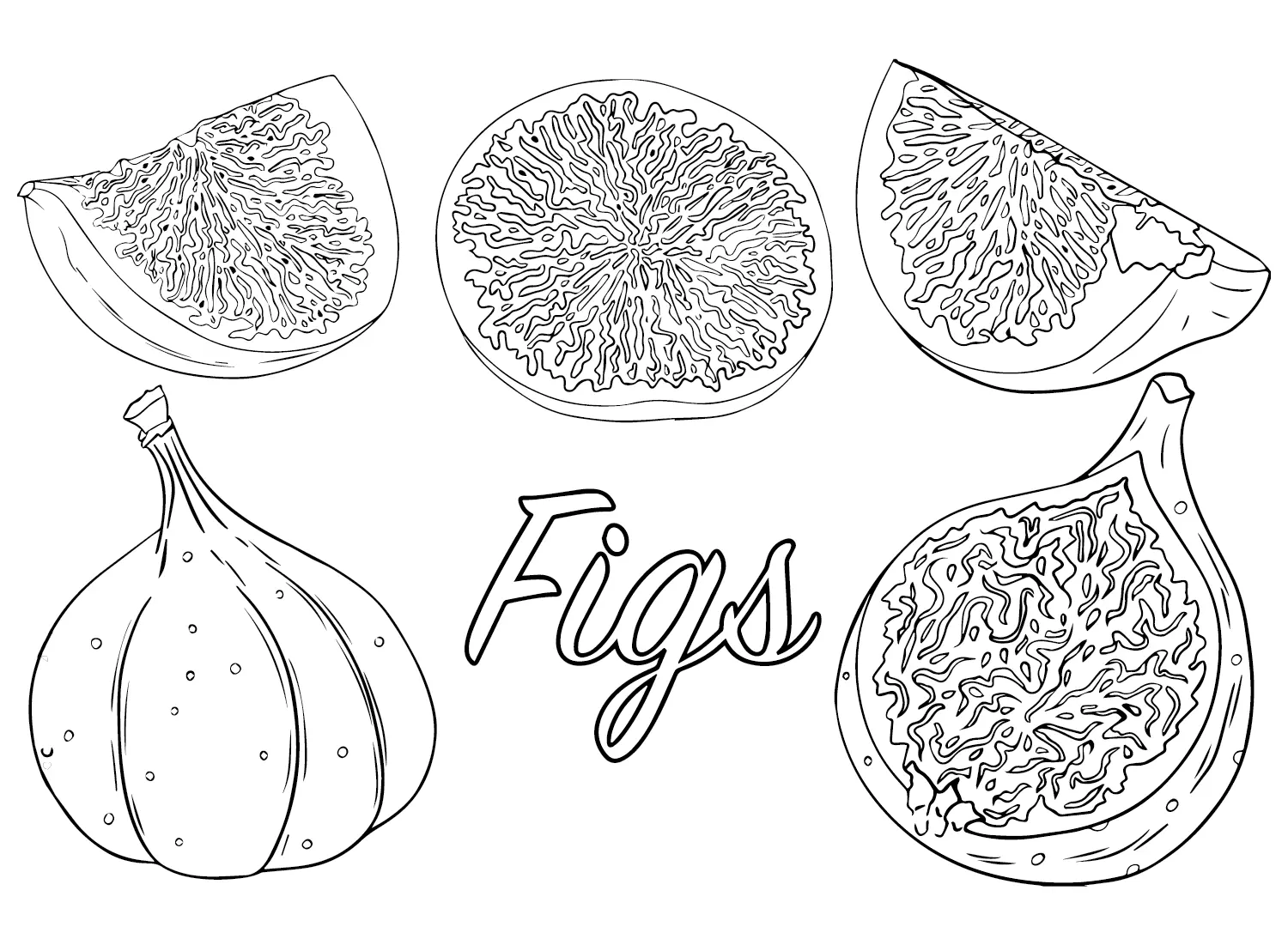 Figs Coloring Pages 21