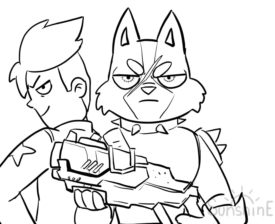 Final Space Coloring Pages 14