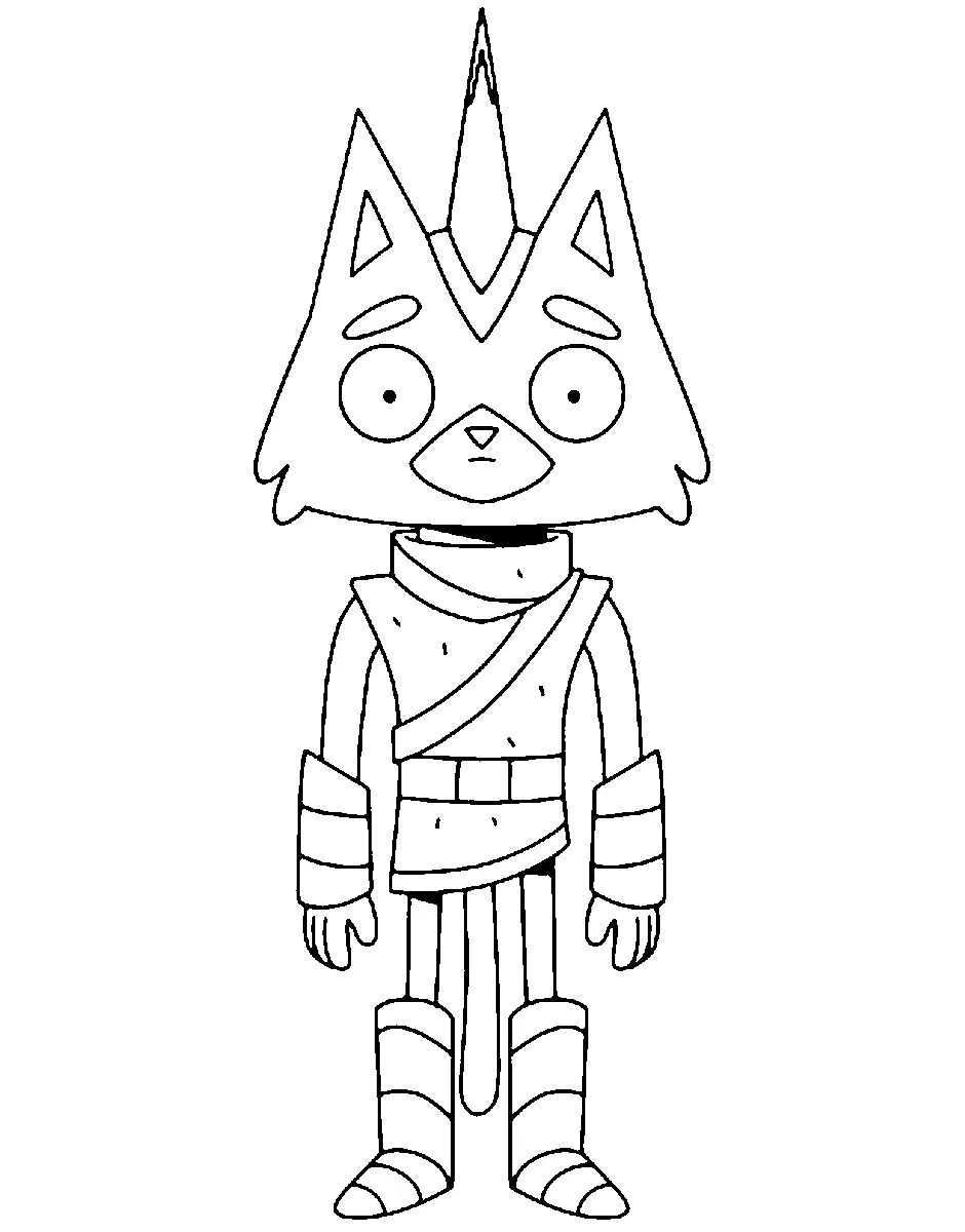 Final Space Coloring Pages 4