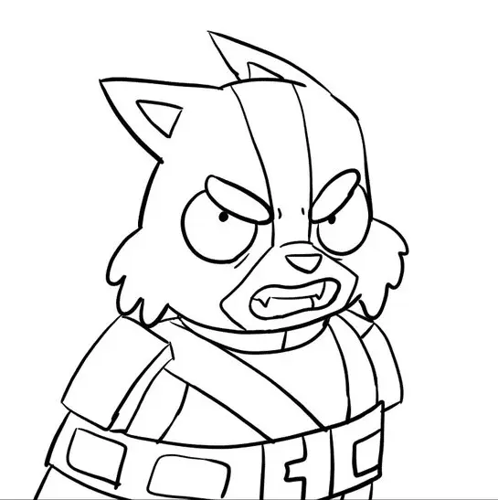 Final Space Coloring Pages 9