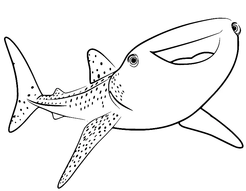 Finding Dory Coloring Pages 11