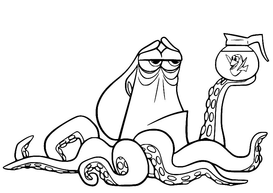 Finding Dory Coloring Pages 15