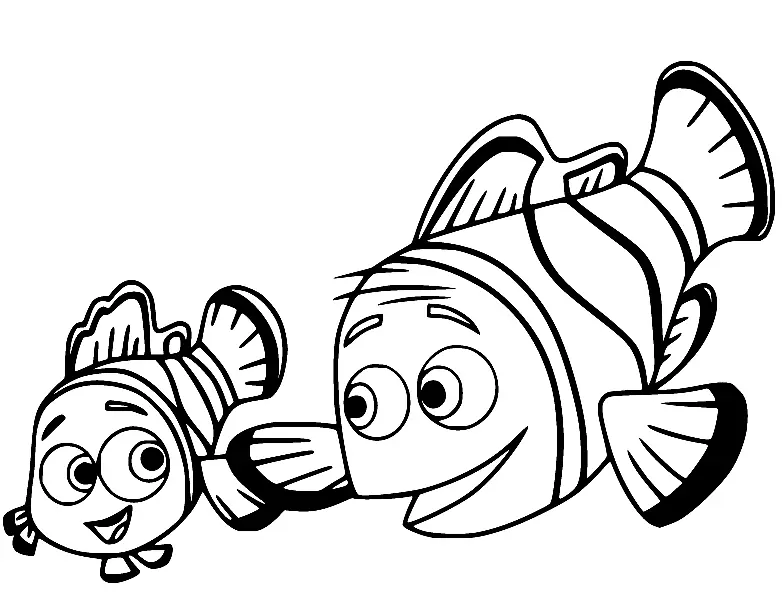 Finding Dory Coloring Pages 9