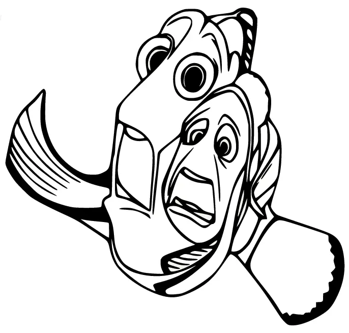 Finding Nemo Coloring Pages 50