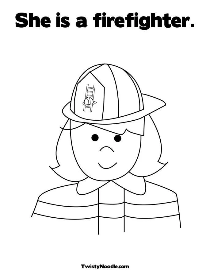 Fireman Coloring Pages 62