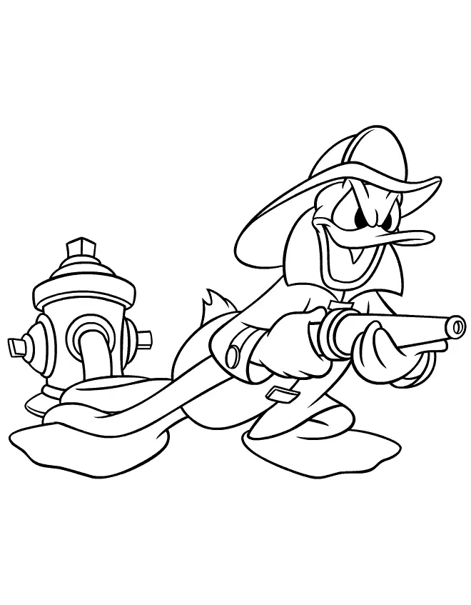 Fireman Coloring Pages 79