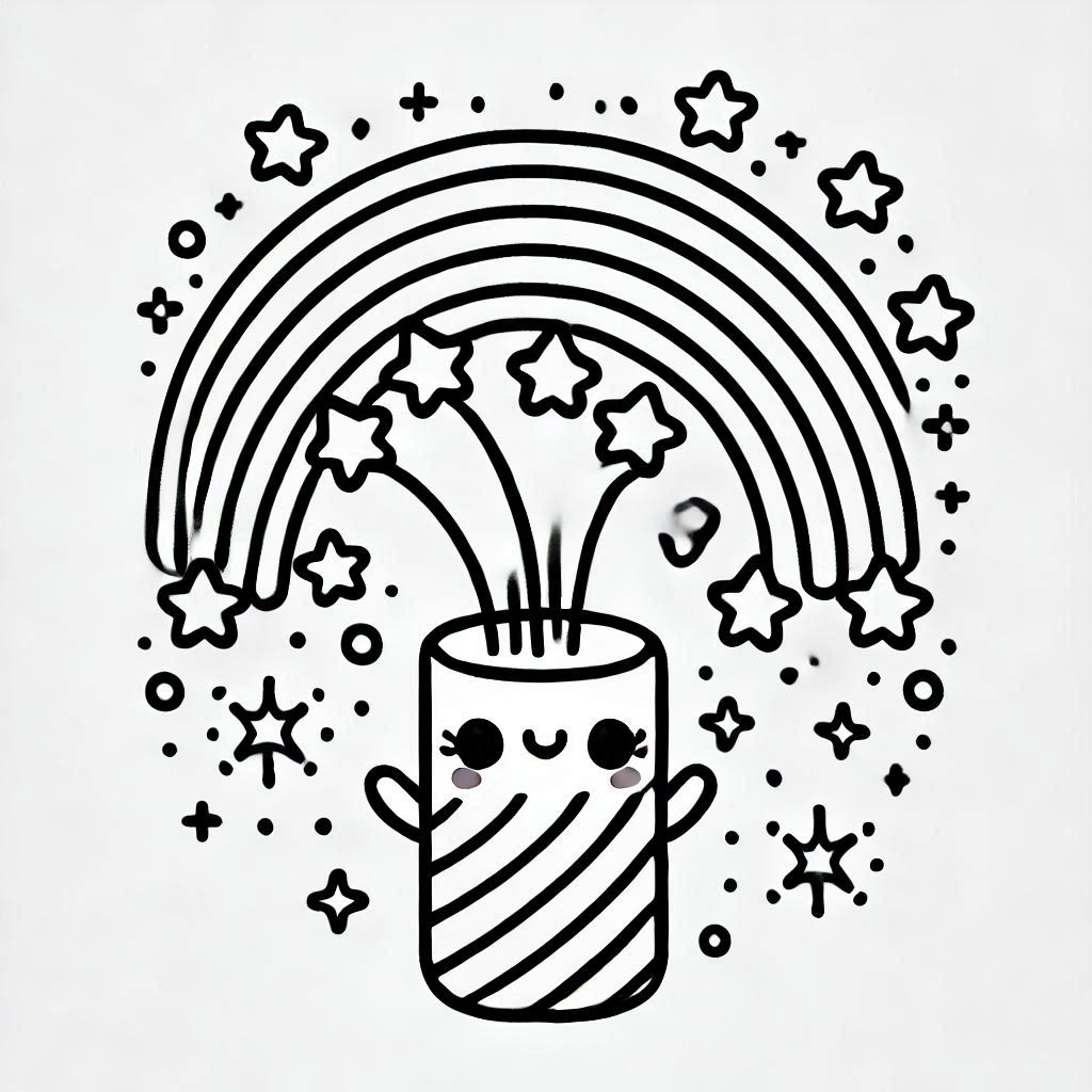 Fireworks coloring pages 25