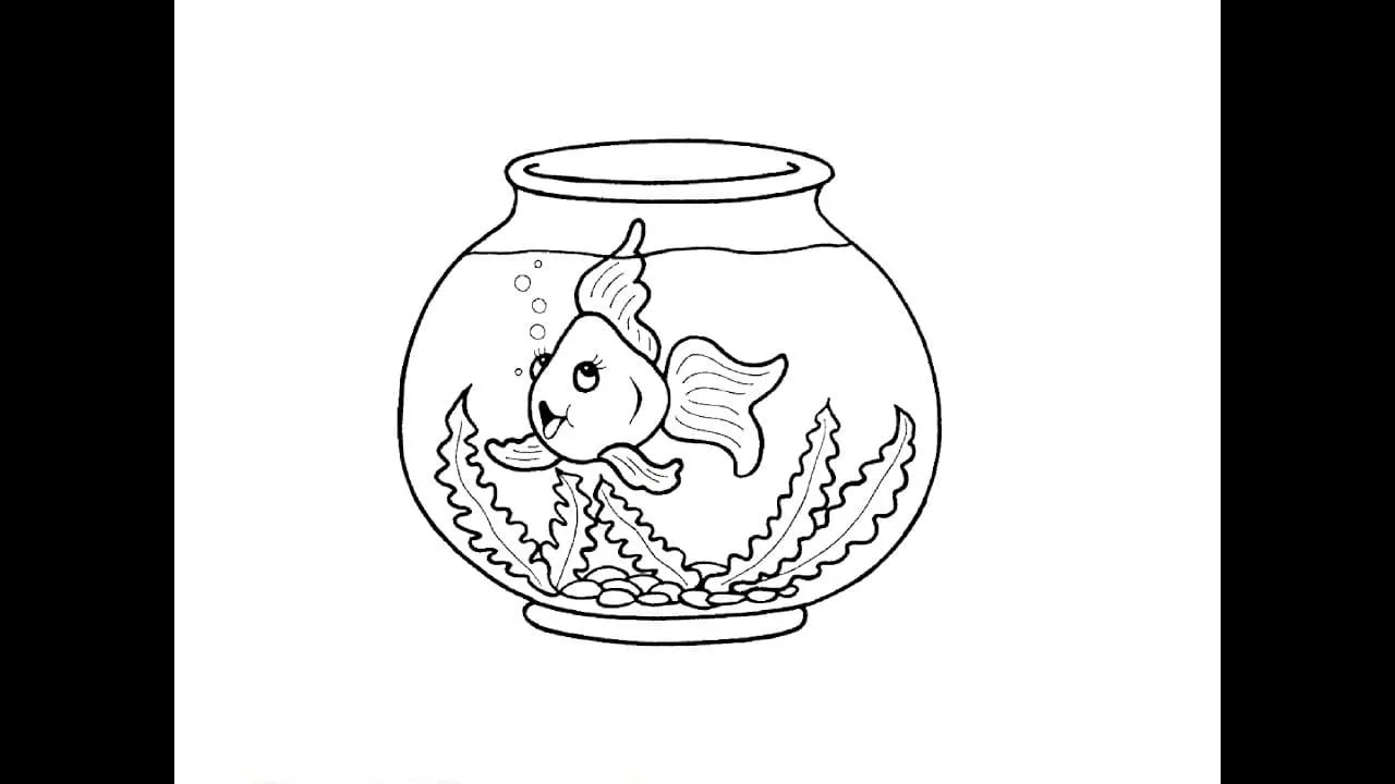 Desenhos de Aquario Para Colorir 77