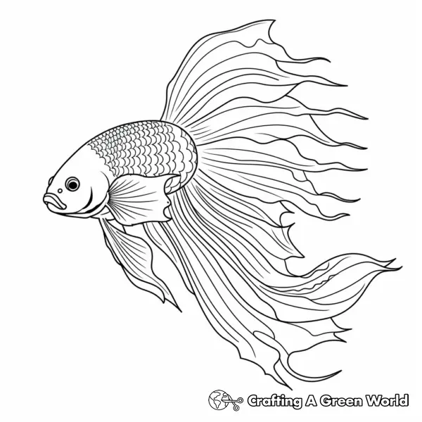 Fische Ausmalbilder 1