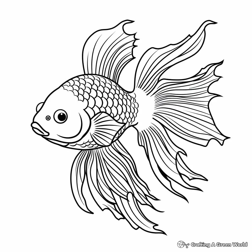 Fische Ausmalbilder 16