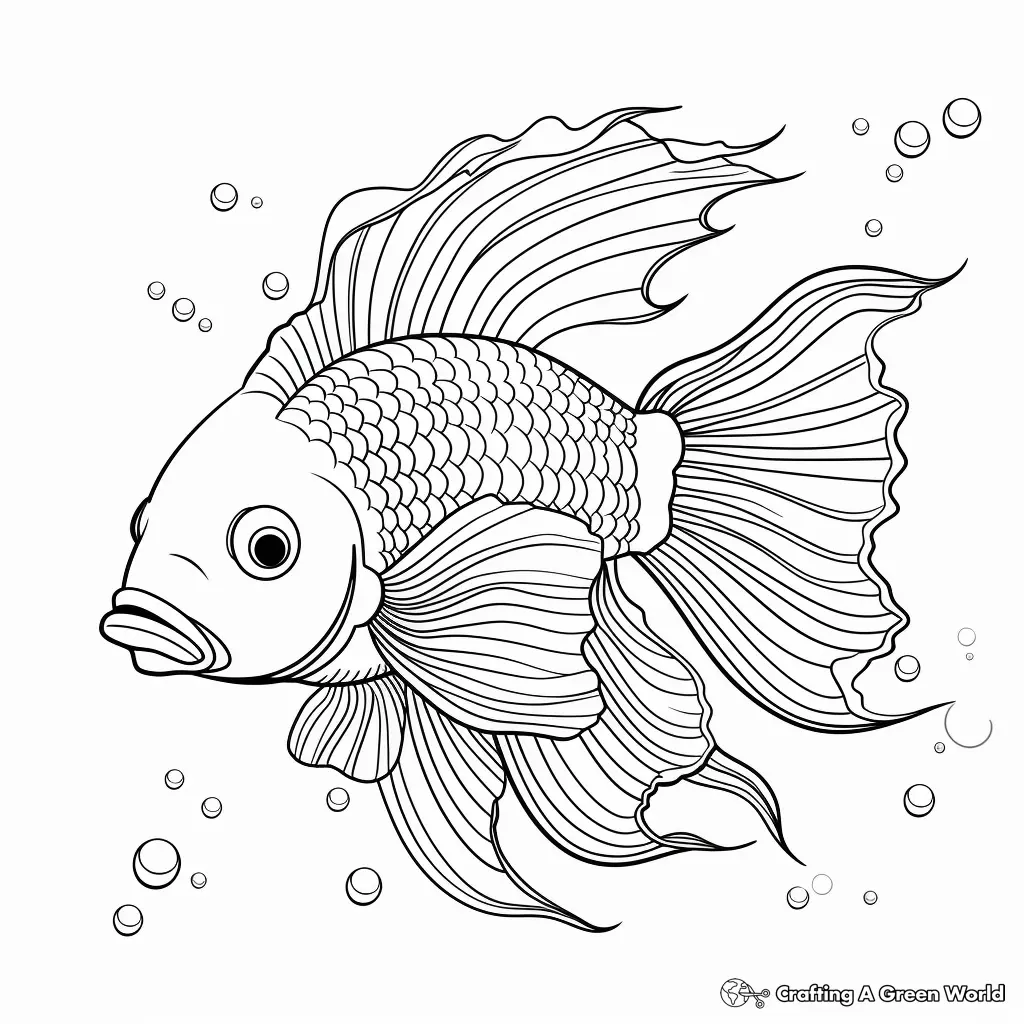 Fische Ausmalbilder 17
