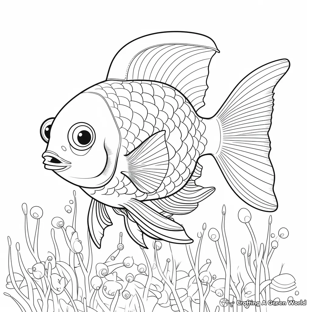 Fische Ausmalbilder 28