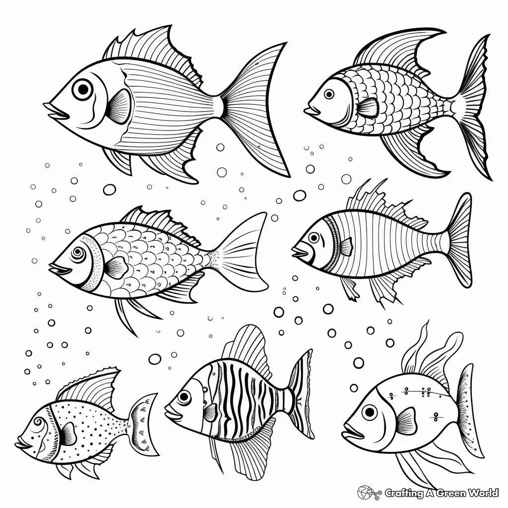 Fische Ausmalbilder 31