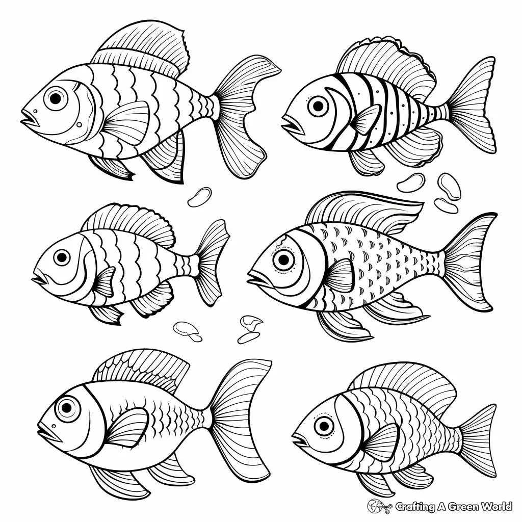 Fische Ausmalbilder 34