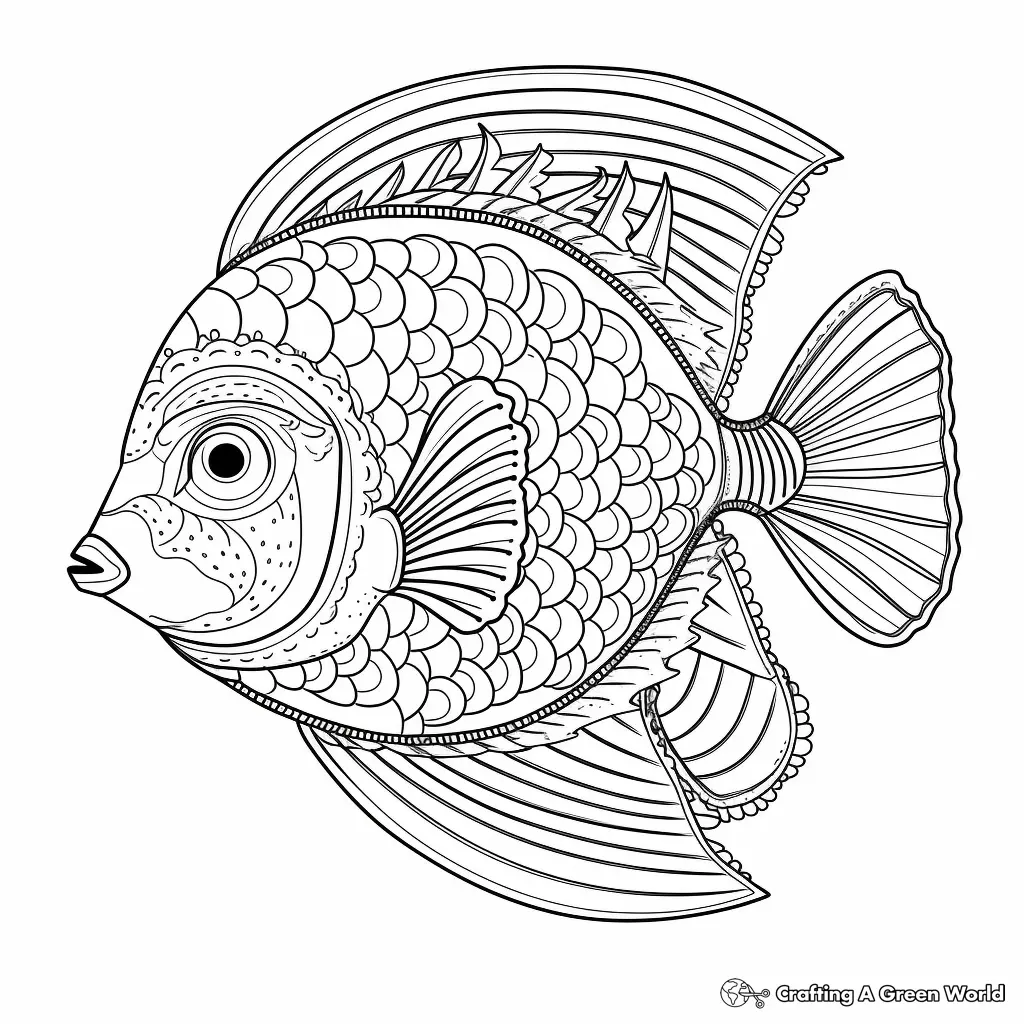 Fische Ausmalbilder 6