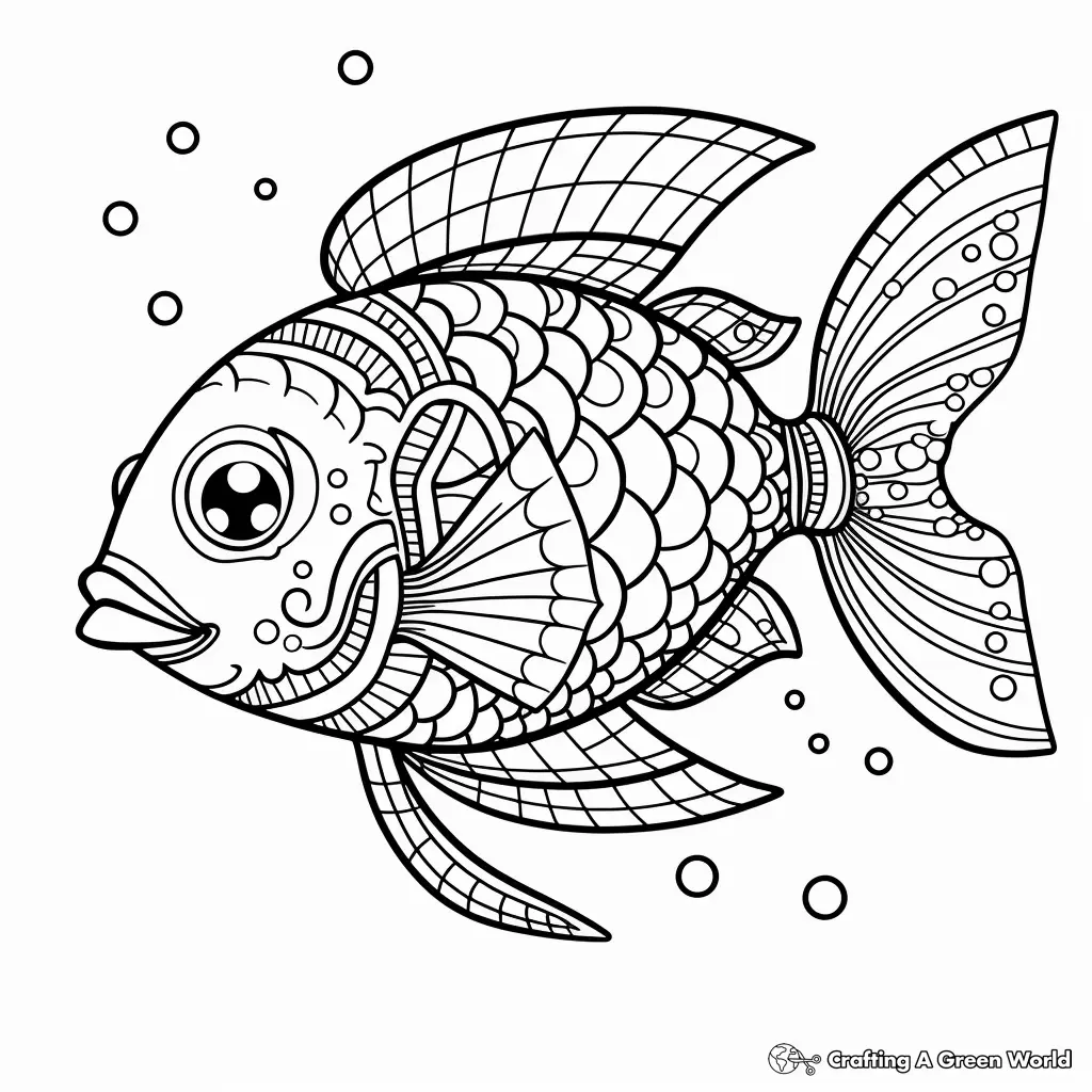 Fische Ausmalbilder 66