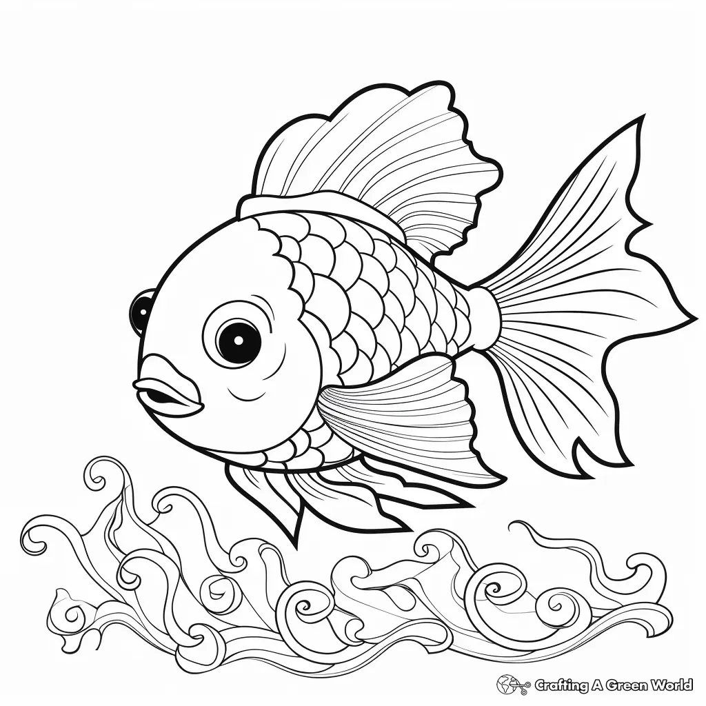Fische Ausmalbilder 9
