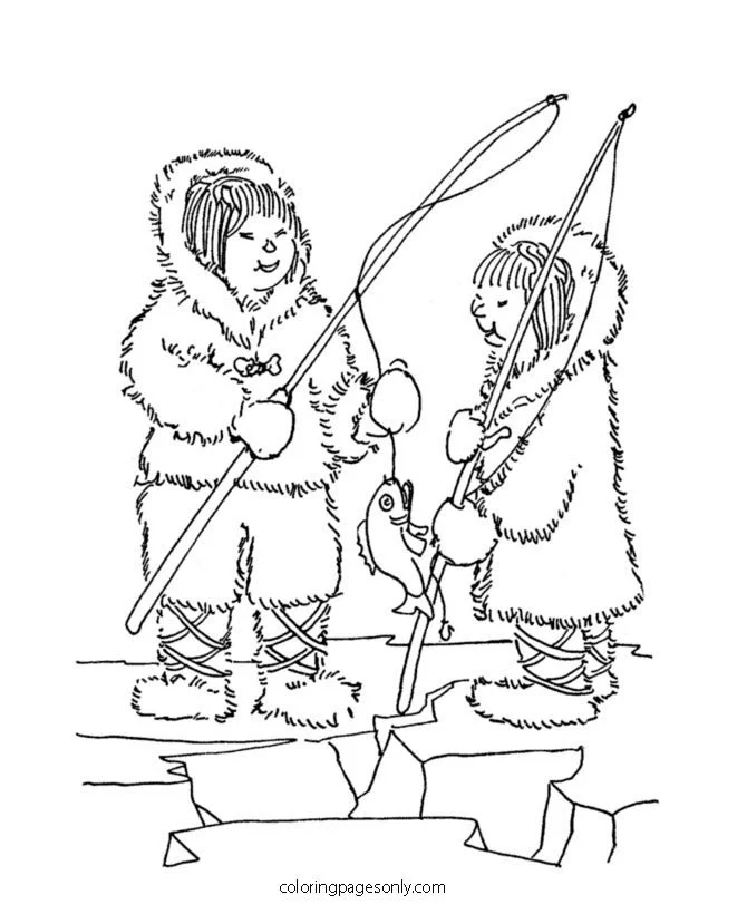 Fishing Coloring Pages 11