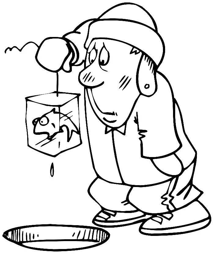 Fishing Coloring Pages 22