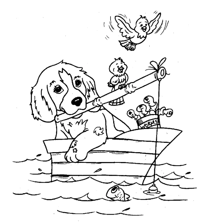 Fishing Coloring Pages 26