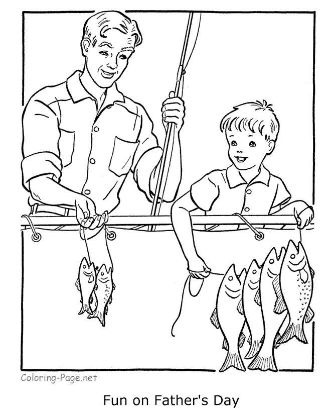 Fishing Coloring Pages 35