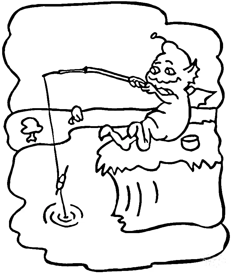 Fishing Coloring Pages 38