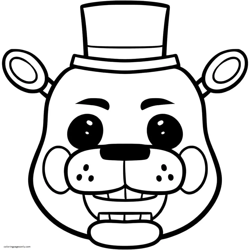 Five Nights At Freddy s Coloring Pages 58