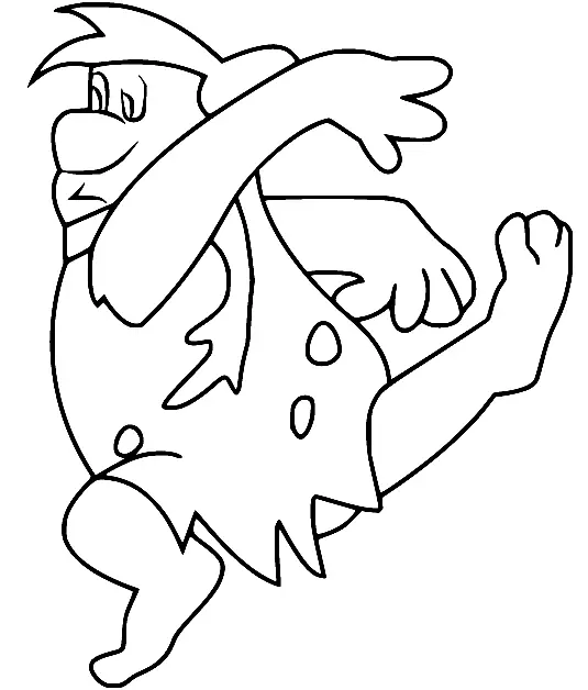 Los Picapiedra Para Colorear 59