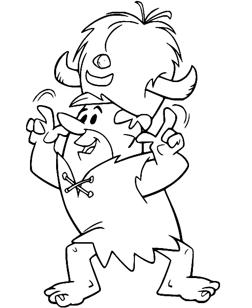 Flintstones Coloring Pages 65