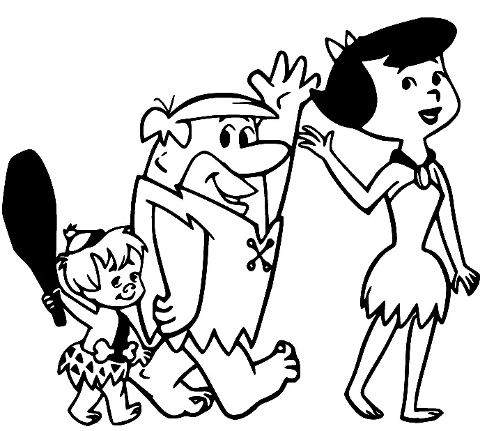 Flintstones Coloring Pages 67