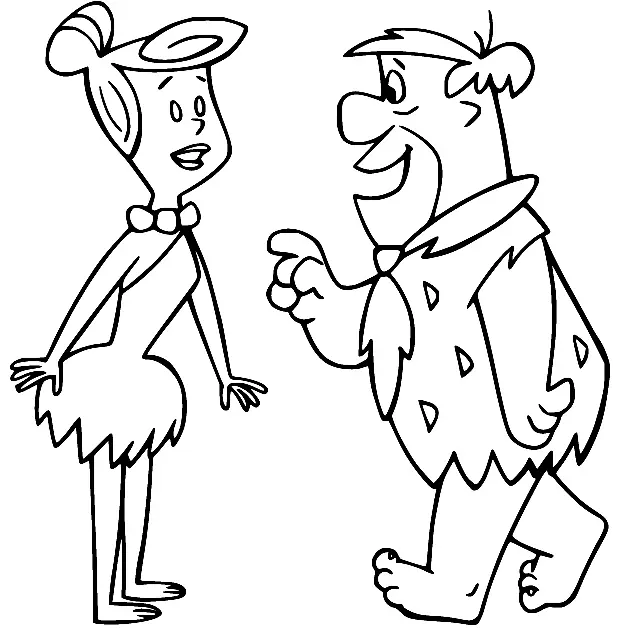 Flintstones Coloring Pages 90