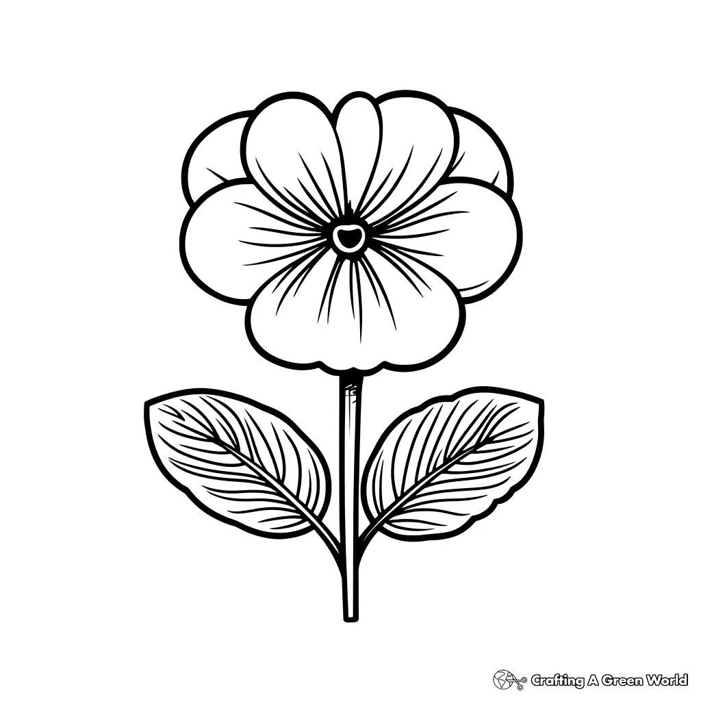Flores para Colorir