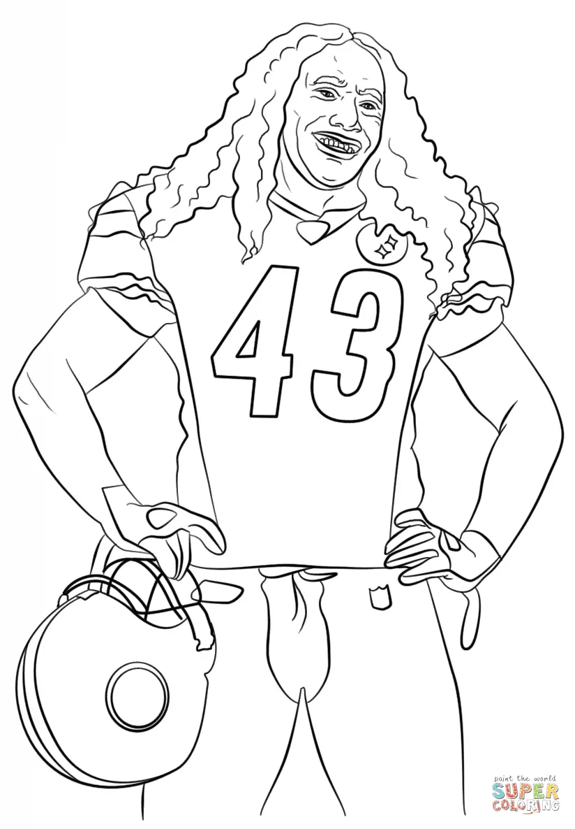 Football Player Coloring Pages 25