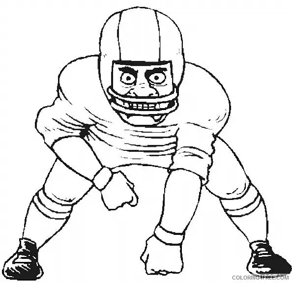 Football Player Coloring Pages 32