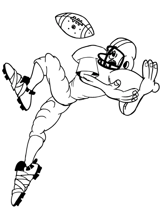 Football Player Coloring Pages 35