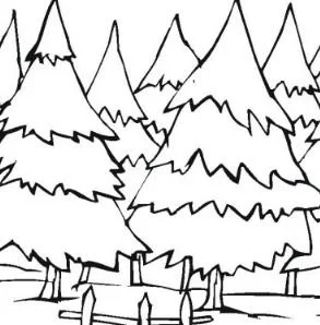 Forest Coloring Pages 27